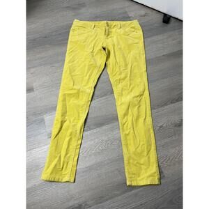 Mossimo Light Yellow Corduroy Pants 11